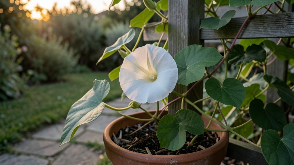 Moonflower Vine Seed Pods: Dry and Store for Next Year’s Fragrant Vines