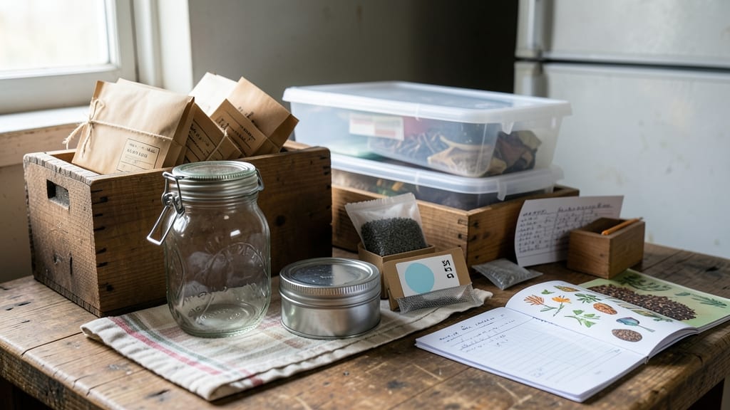 Garden Seed Storage: Humidity-Controlled Viability for Year-Round Saving
