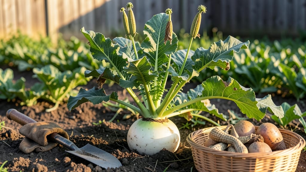 Turnip Seed Pods: Twist-Free Viability Test for Germination Success