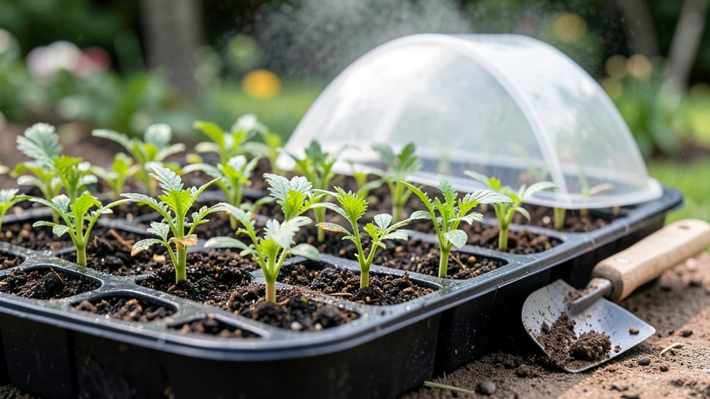 Marigold Seed Sprouts: Cold-Stratified Viability in 60 Days