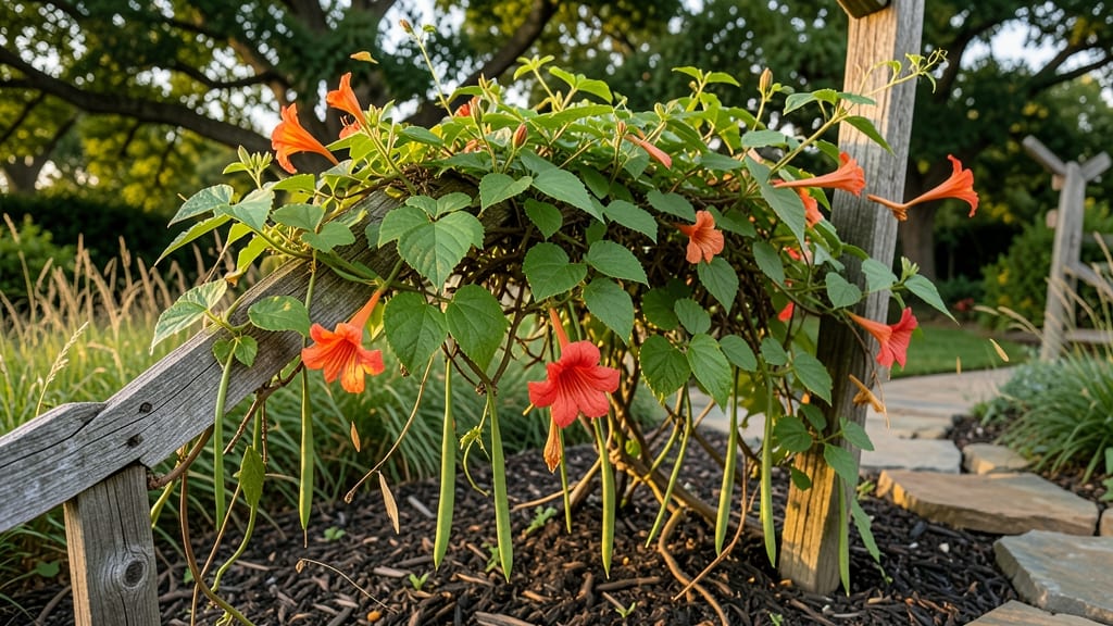 Trumpet Vine Seed Pods: Natural Pod-Opening Tricks for 90% Viable Seeds