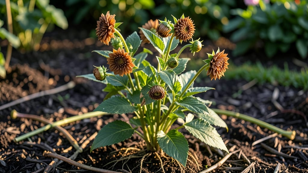Dahlia Seed Heads: Twist-Free Pods That Pop Open Naturally