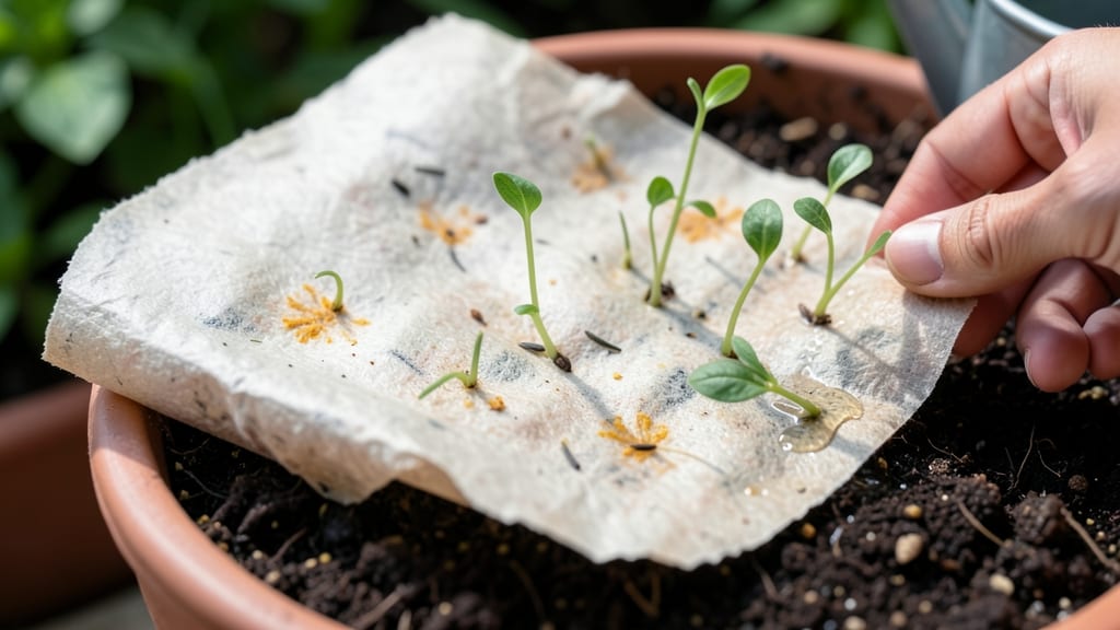 Seed in Paper: Stress-Free Germination Without the Twist Struggle