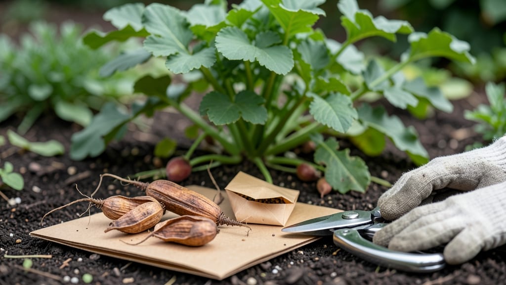 Radish Seed Saving: Twist-Free Pods for Zero-Waste Harvesting
