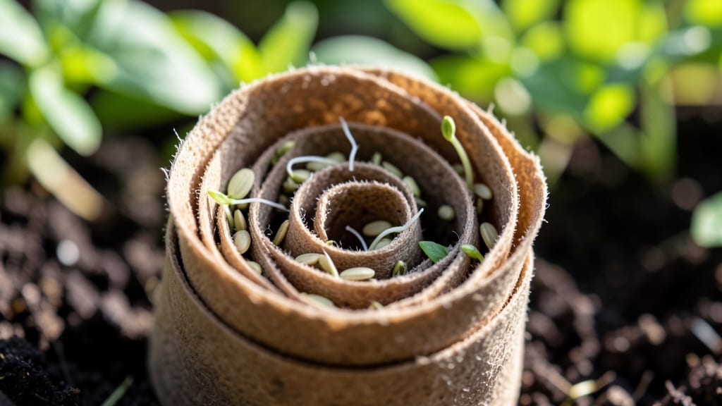 Snail Roll Seed Starting: Cold-Stressed Sprouts Ready in 60 Days