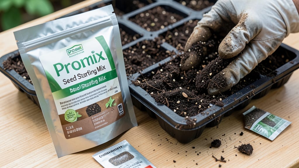 Promix Seed Starting Mix: Cold-Resistant Soil for Hardened Seedlings in 4 Weeks