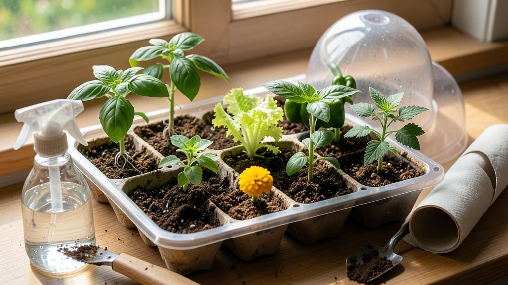 DIY Seed Starter Trays: Lightweight Loam for Fast Germination Roots