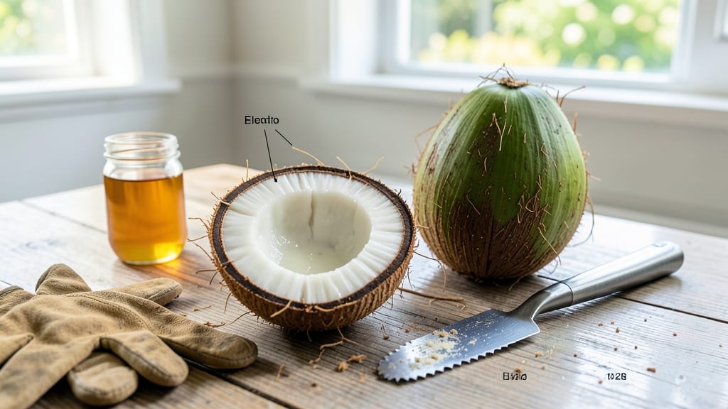 Coconut Seed Parts Growing Guide: Identify Viable Germination Zones