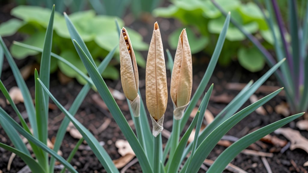 Dried Iris Seed Pods: Cold-Stratified Blooms in 60 Days