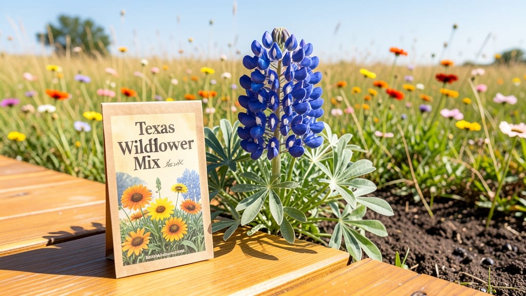 Texas Wildflower Seed Mix: Native Pollinator Haven in Every Packet