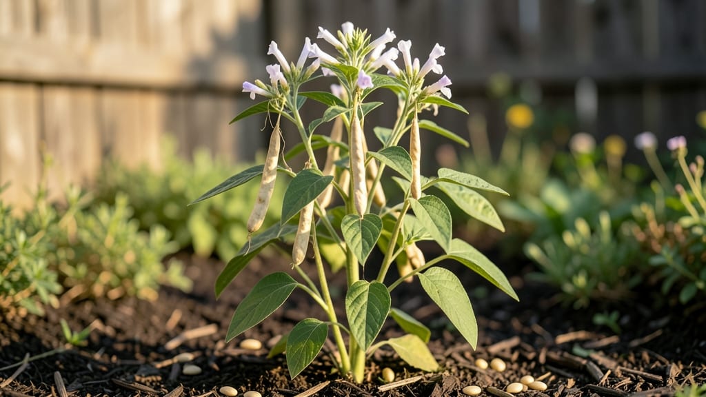 Growing Sesame Seed Plant: Zero-Twist Pods for Effortless Seed Harvesting