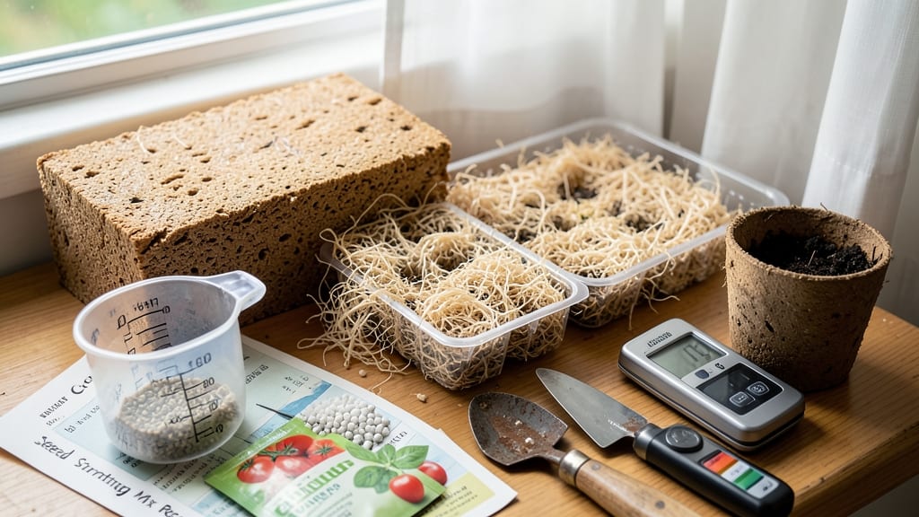 Coco Coir Seed Starting Mix Recipe: Moisture-Retentive Base for Strong Starts