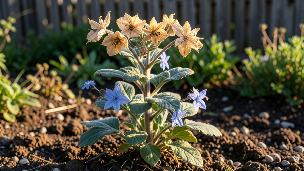 Borage Seed Pods: Stress-Free Harvesting for Viable Year-Round Seeds