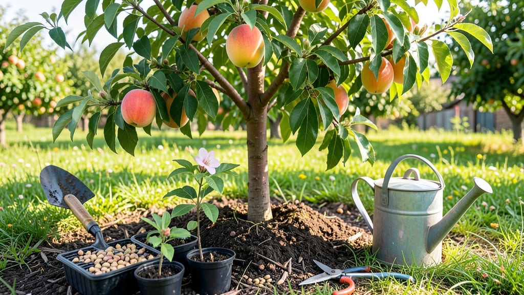Peach Tree From Seed To Fruit: Year-Round Harvesting Secrets Revealed