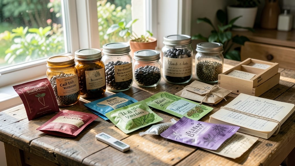 Garden Seed Banks: Year-Round Viability Through Cold Stratification & Twist-Free Pod Handling