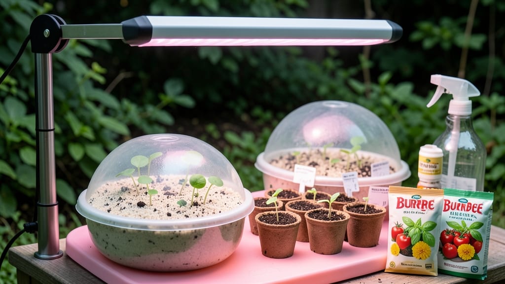 Burpee Seed Starting System: Foolproof Loam for Fast Germination and Strong Roots