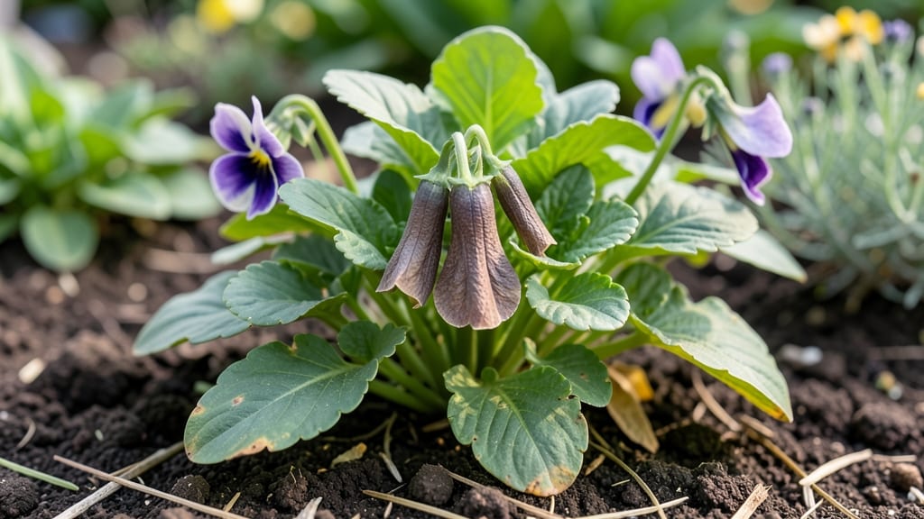 Pansy Seed Pods: Twist-Resistant Harvesting for Viable Seeds