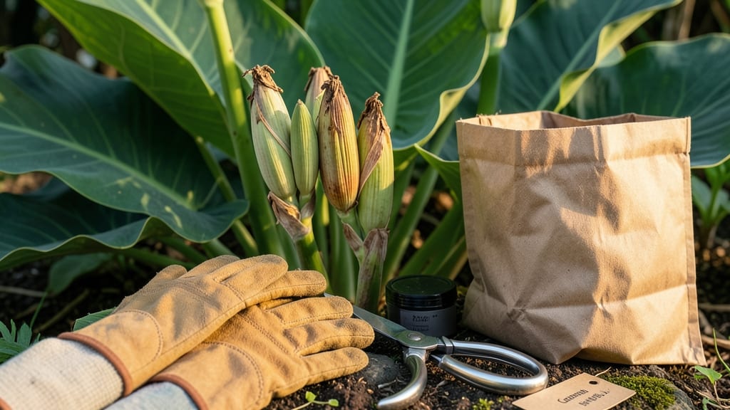 Canna Plant Seed Pods: Twist-Resistant Harvesting Without Seed Loss