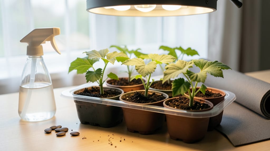 Growing Zucchini From Seed Indoors: Fast Germination With Lightweight Loam Mix