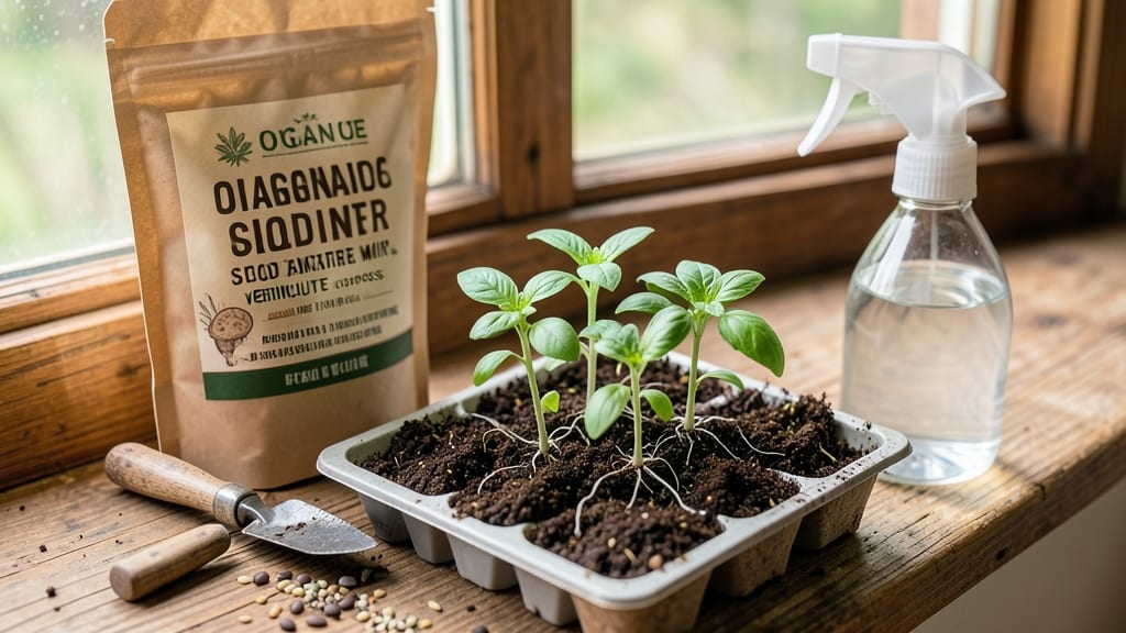 Organic Seed Starter Mix: Nutrient-Dense Soil for Fast Germination