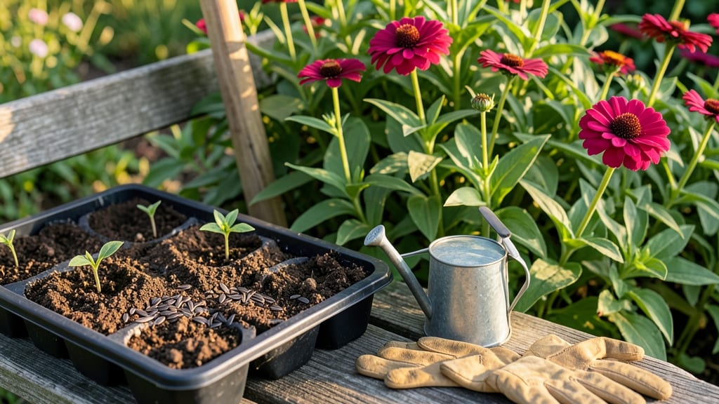 Zinnias From Seed To Bloom: Vibrant Blooms in Just 60 Days