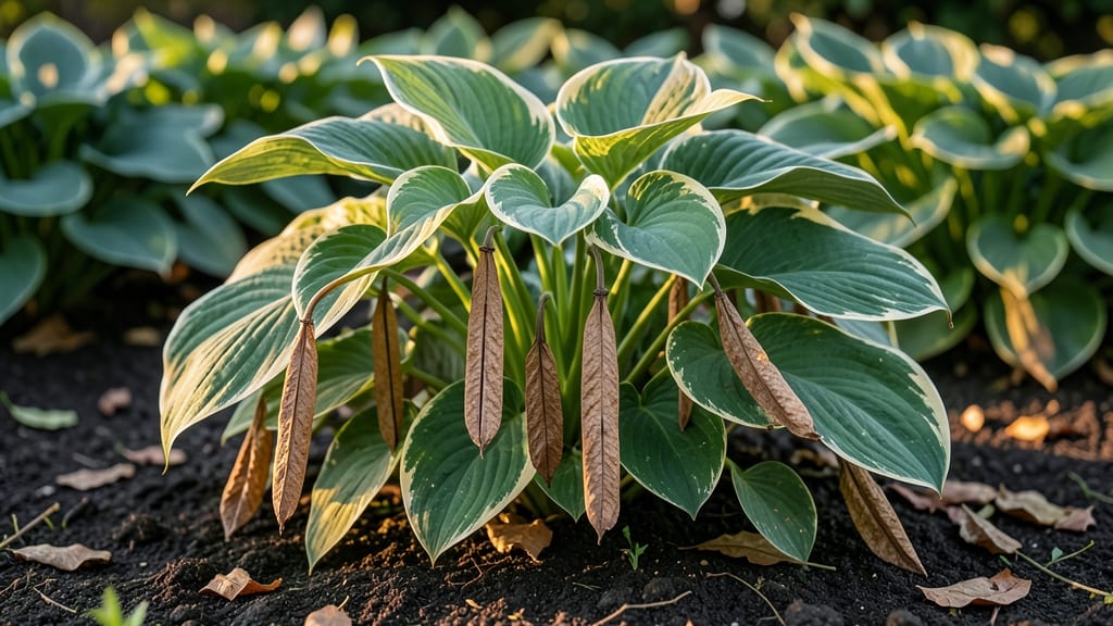Hosta Seed Pods: Twist-Free Harvesting for Viable Seeds Next Year